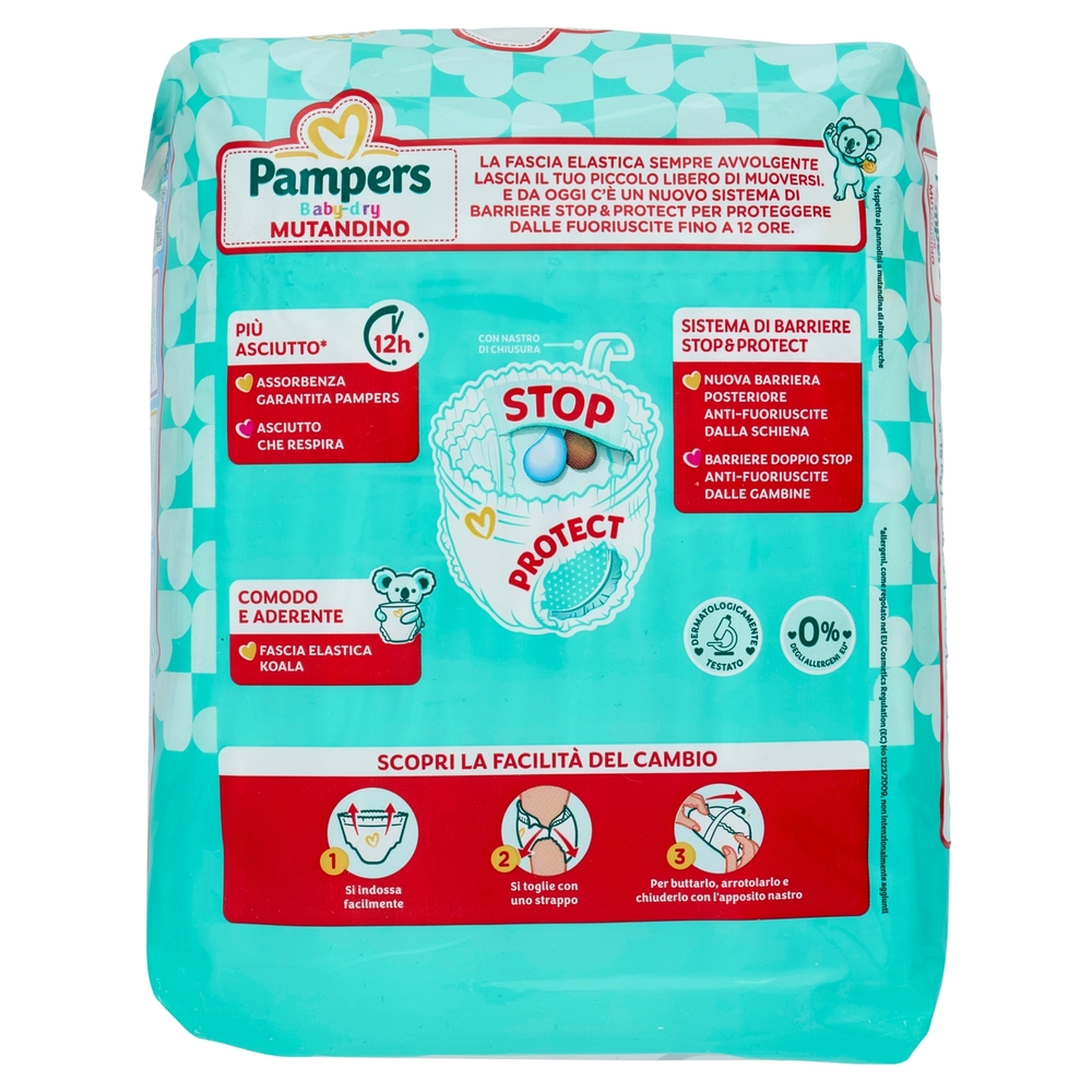 Pampers Baby-dry Mutandino Maxi 16 pz
